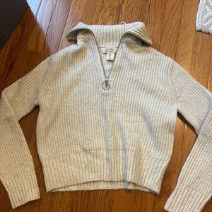 Knit quarterzip!
